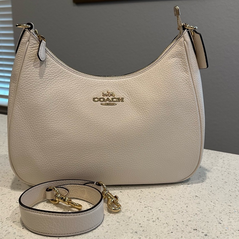 Coach Cream Shoulder Bag
